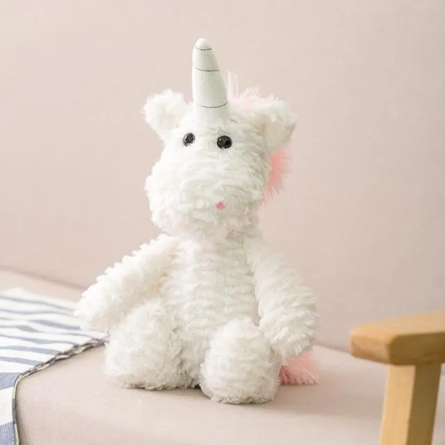 Hochwertige, weiche, lange Beine, Hase, Teddybär, Hund, Elefant, Einhorn, gefüllte Cartoon-Tiere, Baby-Appease-Spielzeug, Puppenspielzeug für Kinder