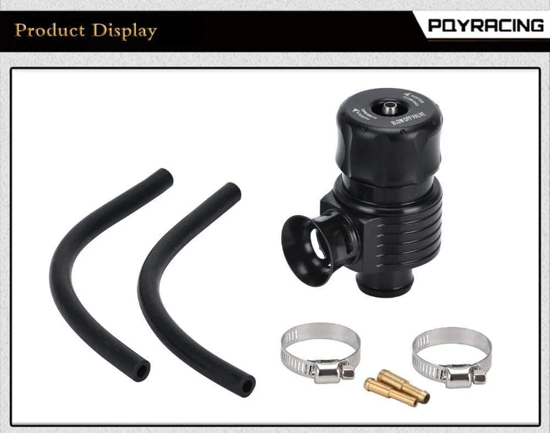 Universal 25mm Turbo Diverter Dump 1.8T Blow Off Ventil mit Hupe für AUDI A3 S3 A4 A6 A8 S4 TT 1.8 20v TURBO PQY5743BK