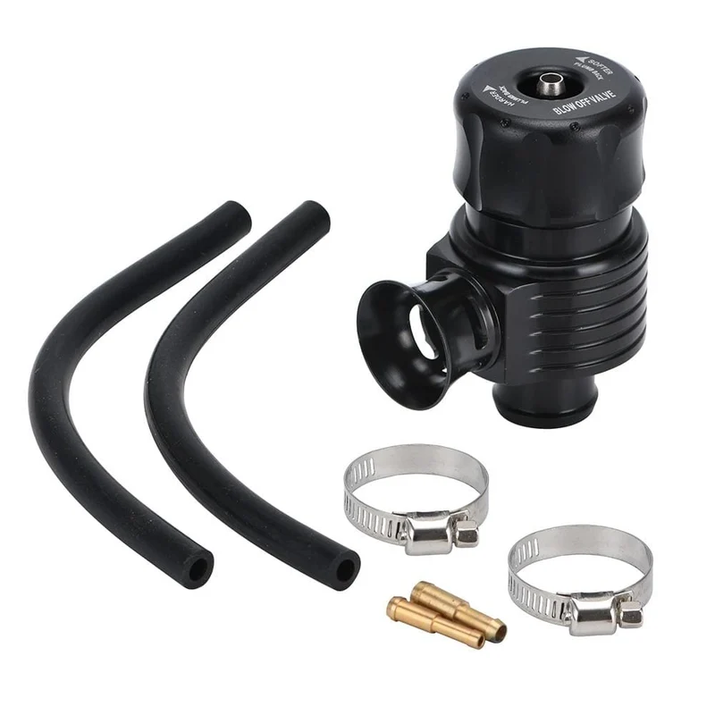 Universal 25mm Turbo Diverter Dump 1.8T Blow Off Ventil mit Hupe für AUDI A3 S3 A4 A6 A8 S4 TT 1.8 20v TURBO PQY5743BK