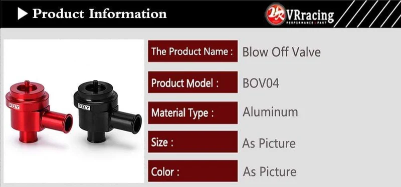 Aluminium Rezirkulieren Umlenkventil Turbo Blow Off Ventil Boost Für Volkswagen Golf Jetta 2000-2005 für Audi 1.8 T 2.7 T 1998-2006