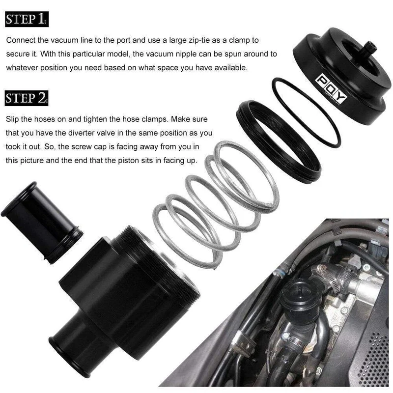 Aluminium Rezirkulieren Umlenkventil Turbo Blow Off Ventil Boost Für Volkswagen Golf Jetta 2000-2005 für Audi 1.8 T 2.7 T 1998-2006