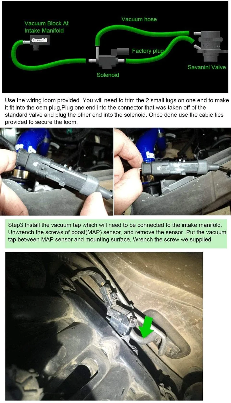 Einteiliges geschmiedetes Abblasventil für Peugeot 308 & Mini R56/57 Cooper und Citroen DS 5 1.6T Motor! Aluminiumlegierung!