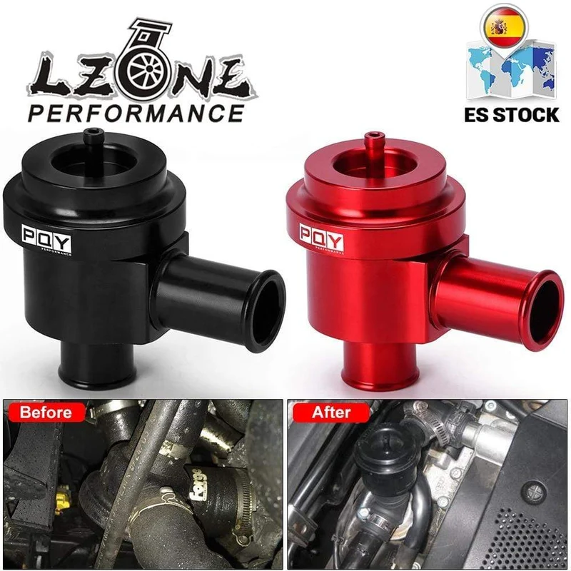 Aluminium-Umlaufventil Turbo BOV Boost für Volkswagen Golf Jetta 2000–2005 für Audi 1.8 T 2.7 T 1998–2006 JR-BOV04