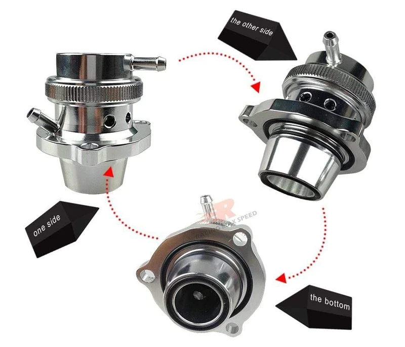 Dump Blow Off Valve Bov und Kit passend für Audi S1 ​​S3 TT, VW, SEAT, 1.8T & 2.0T FSI und TSI Motoren