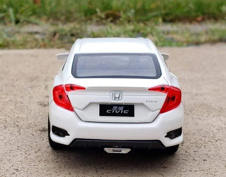 Nicce 1:32 HONDA CIVIC Diecasts Spielzeugfahrzeuge Metallautomodell Sound Light Collection Autospielzeug für Kinder Weihnachtsgeschenk