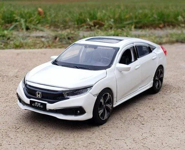Nicce 1:32 HONDA CIVIC Diecasts Spielzeugfahrzeuge Metallautomodell Sound Light Collection Autospielzeug für Kinder Weihnachtsgeschenk