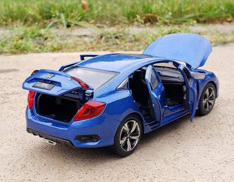 Nicce 1:32 HONDA CIVIC Diecasts Spielzeugfahrzeuge Metallautomodell Sound Light Collection Autospielzeug für Kinder Weihnachtsgeschenk