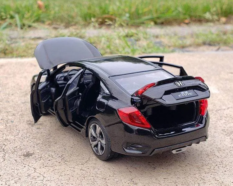 Nicce 1:32 HONDA CIVIC Diecasts Spielzeugfahrzeuge Metallautomodell Sound Light Collection Autospielzeug für Kinder Weihnachtsgeschenk