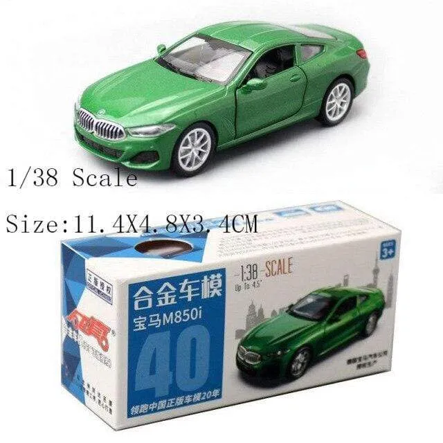 Hohe Simulation 1:32 M850i ​​Legierung Auto Modell Diecast Fahrzeuge Metall Spielzeug Auto Sound licht Ziehen Auto Für Kinder Geschenk sammlung