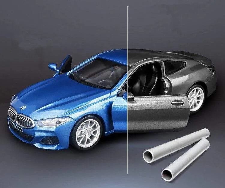 Hohe Simulation 1:32 M850i ​​Legierung Auto Modell Diecast Fahrzeuge Metall Spielzeug Auto Sound licht Ziehen Auto Für Kinder Geschenk sammlung
