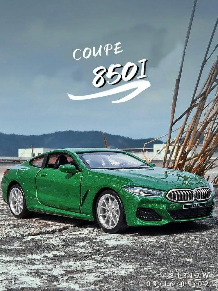 Hohe Simulation 1:32 M850i ​​Legierung Auto Modell Diecast Fahrzeuge Metall Spielzeug Auto Sound licht Ziehen Auto Für Kinder Geschenk sammlung
