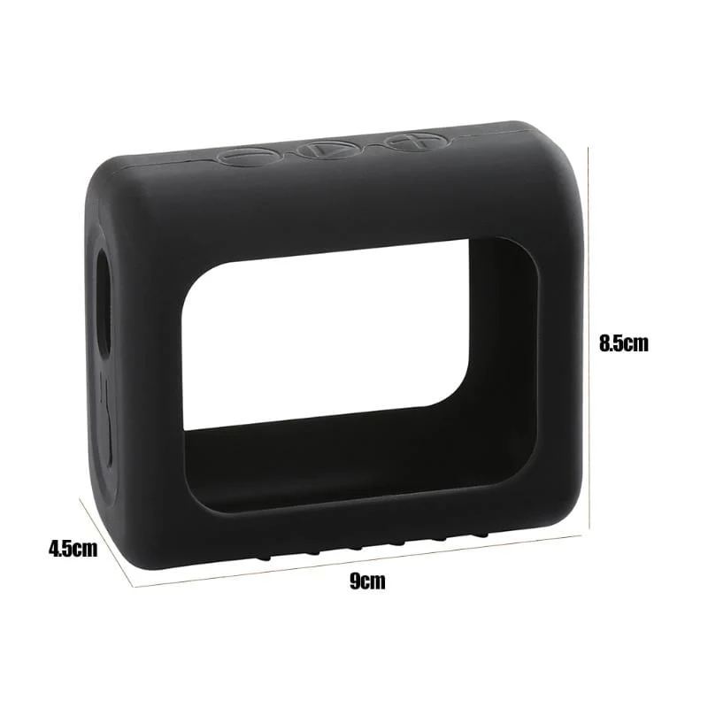 Staubdichte Silikonhülle Schutzhülle Schale Anti-Fall-Lautsprecherhülle für JBL GO 3 GO3 Bluetooth-Lautsprecher Zubehör