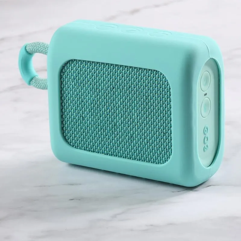Staubdichte Silikonhülle Schutzhülle Schale Anti-Fall-Lautsprecherhülle für JBL GO 3 GO3 Bluetooth-Lautsprecher Zubehör