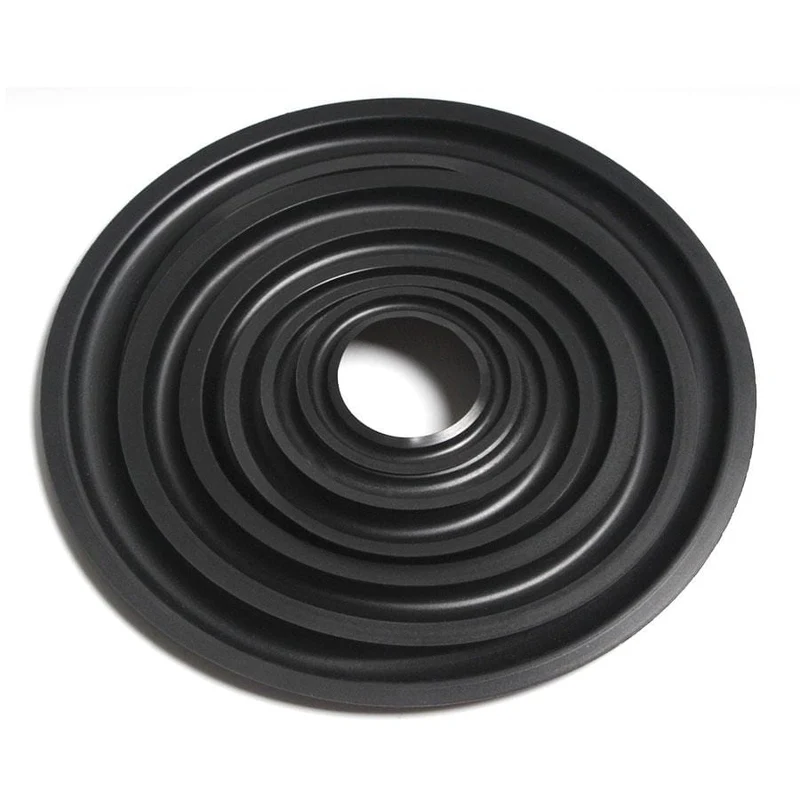 2PCS Lautsprecher Gummi Reparatur Falten Rand Ring Subwoofer Lautsprecher Reparatur Zubehör DIY 3/4/5/6/8/10 ZOLL