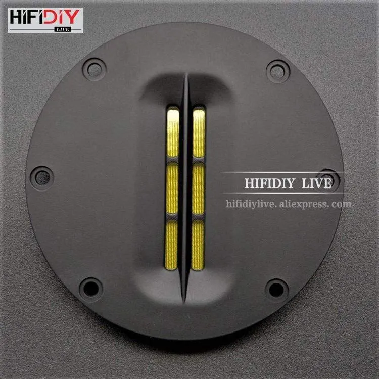 HIFIDIY LIVE Hifi 4-Zoll-Hochtöner-Lautsprechereinheit 8 OHM 30 W Höhenlautsprecher AL-100 Super-Riemen-Hochtöner