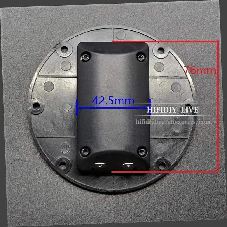 HIFIDIY LIVE Hifi 4-Zoll-Hochtöner-Lautsprechereinheit 8 OHM 30 W Höhenlautsprecher AL-100 Super-Riemen-Hochtöner
