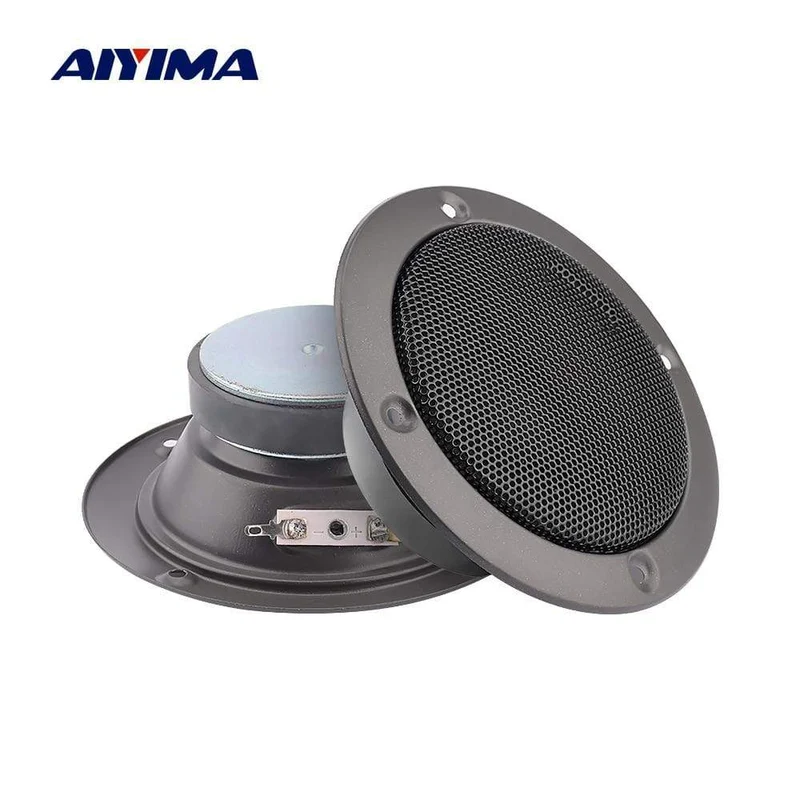 AIYIMA 2Pcs 3 4 5 Zoll Midrange Bass Lautsprecher Treiber High Power Hochtöner Lautsprecher DIY Heimkino HiFi Musik Woofer Lautsprecher