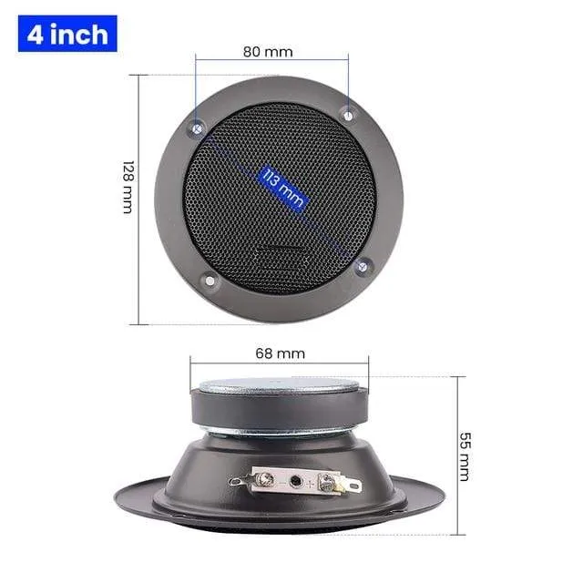 AIYIMA 2Pcs 3 4 5 Zoll Midrange Bass Lautsprecher Treiber High Power Hochtöner Lautsprecher DIY Heimkino HiFi Musik Woofer Lautsprecher
