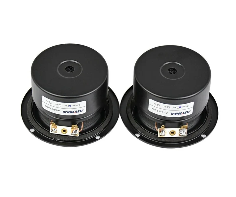 AIYIMA 2Pcs 3 Zoll Audio Lautsprecher 4Ohm 8Ohm 15W Breitbandlautsprecher Treiber HIFI Höhen Mediant Bass Lautsprecher DIY