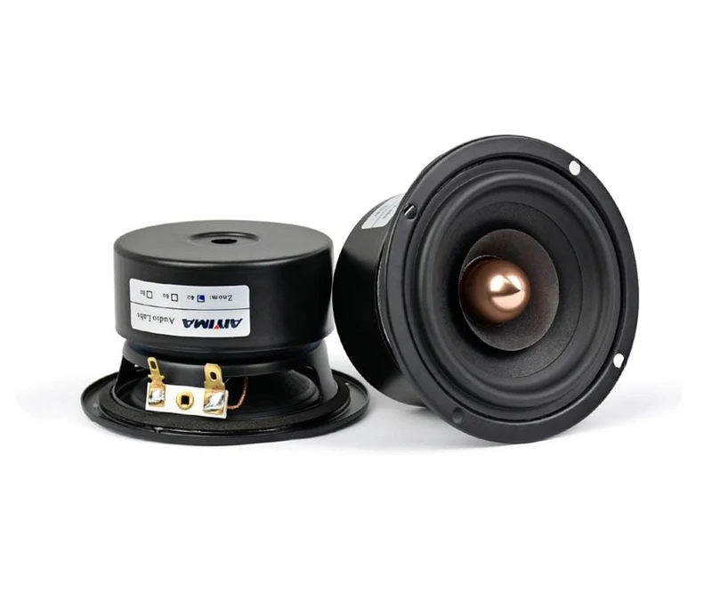 AIYIMA 2Pcs 3 Zoll Audio Lautsprecher 4Ohm 8Ohm 15W Breitbandlautsprecher Treiber HIFI Höhen Mediant Bass Lautsprecher DIY