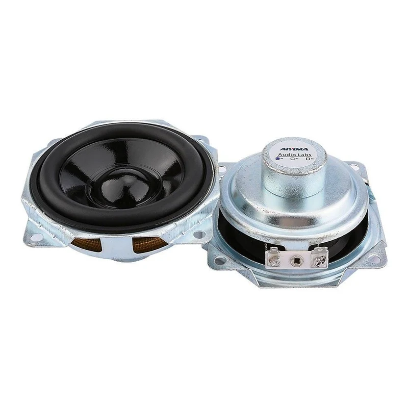 AIYIMA 2Pcs 3 Zoll Vollständige Palette Lautsprecher Wasserdicht 4 Ohm 10W Neodym Tragbare Lautsprecher Fahrer DIY Bluetooth Home theater