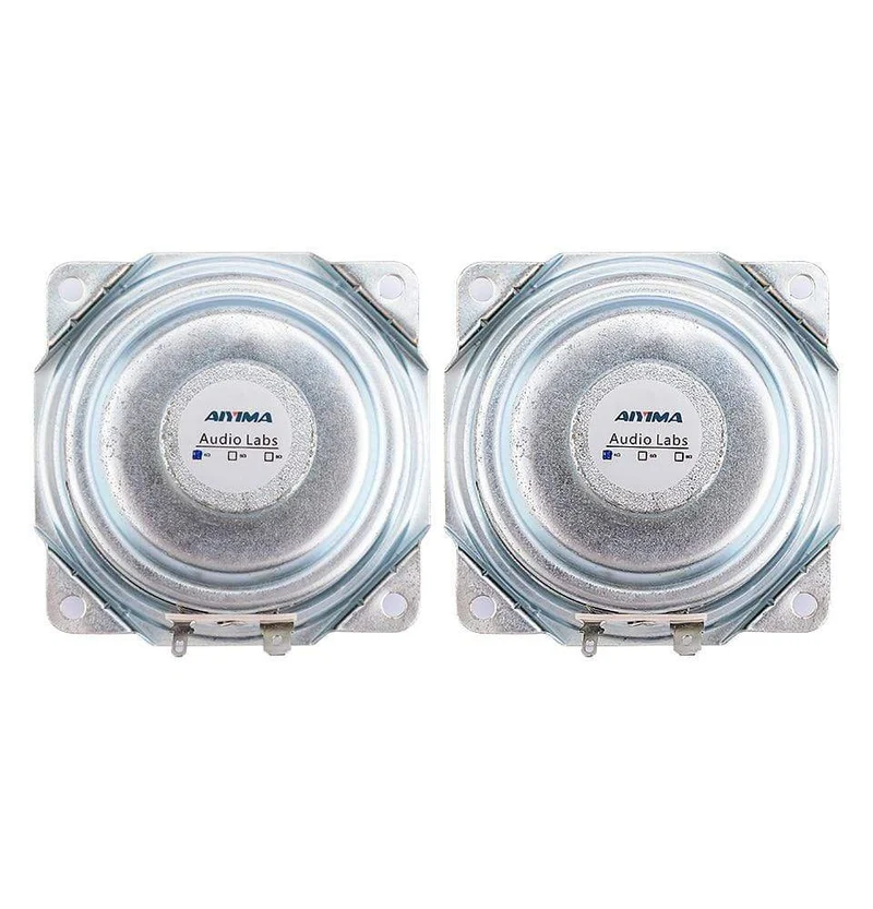 AIYIMA 2Pcs 3 Zoll Vollständige Palette Lautsprecher Wasserdicht 4 Ohm 10W Neodym Tragbare Lautsprecher Fahrer DIY Bluetooth Home theater