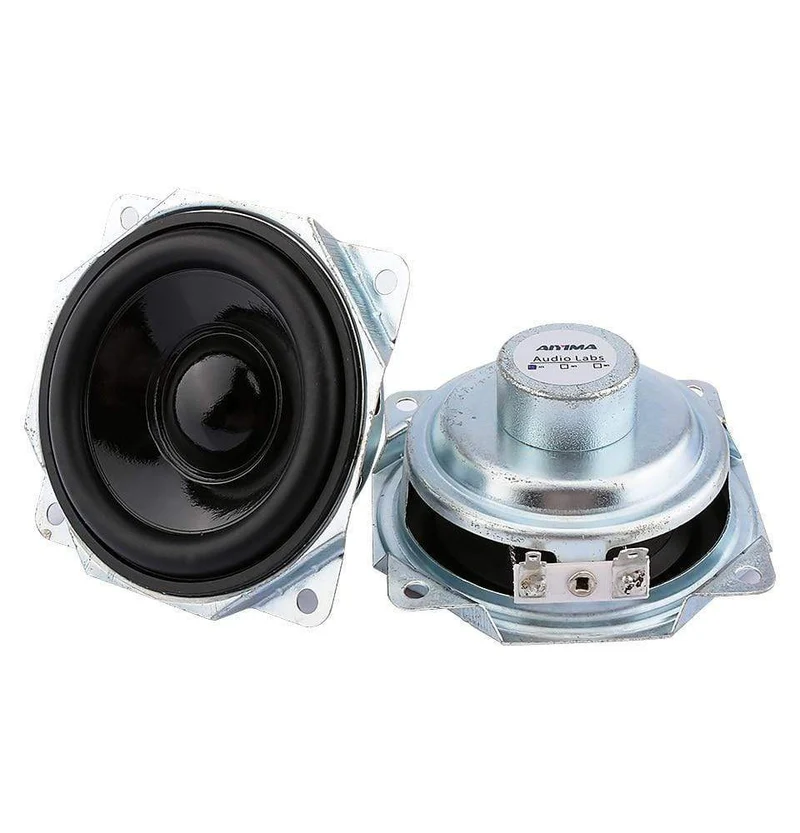 AIYIMA 2Pcs 3 Zoll Vollständige Palette Lautsprecher Wasserdicht 4 Ohm 10W Neodym Tragbare Lautsprecher Fahrer DIY Bluetooth Home theater