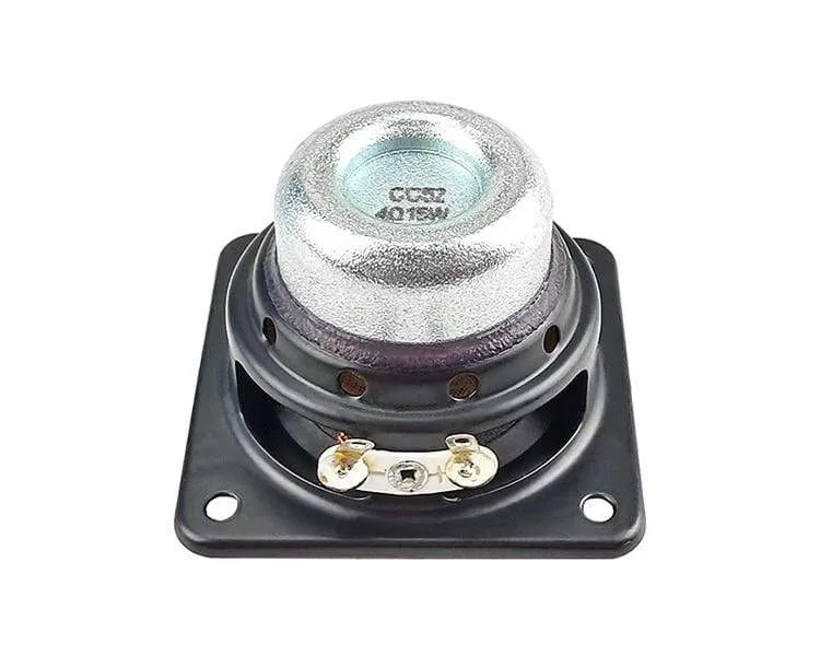 2 Zoll 48mm Vollfrequenz-Lautsprecher 4OHM 15W Neodym-Bass-Lautsprecher 20-Kern-Schwingspule Gummikante Reparatur Audiotreiber 2 Stück