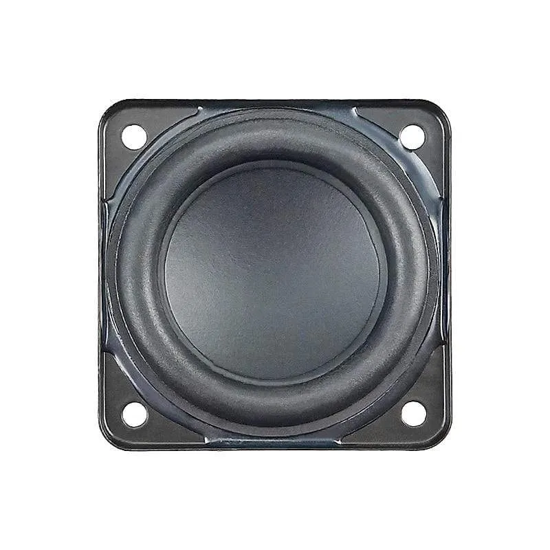 2 Zoll 48mm Vollfrequenz-Lautsprecher 4OHM 15W Neodym-Bass-Lautsprecher 20-Kern-Schwingspule Gummikante Reparatur Audiotreiber 2 Stück