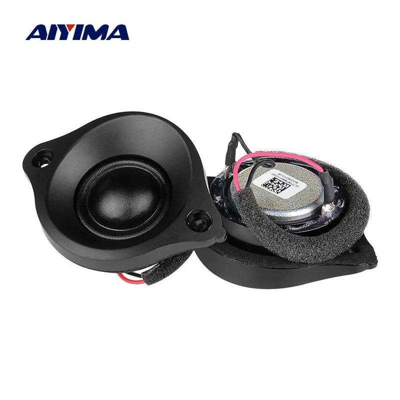 AIYIMA 2Pcs Hochtöner Audio Mini Lautsprecher Fahrer 8 Ohm 20W Heimkino Seide Film Höhen Lautsprecher Neodym magnet Lautsprecher Horn