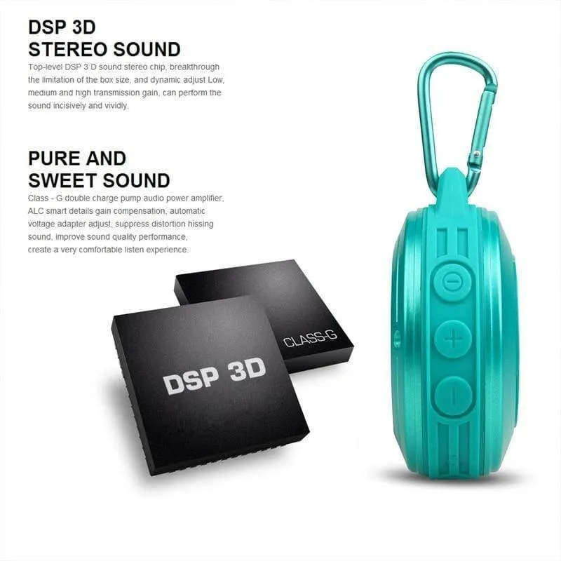 MIFA Bluetooth-Lautsprecher Tragbarer kabelloser Bluetooth-Stereolautsprecher mit Super-Bass-Treiber/eingebautem Mikrofon