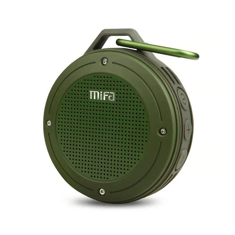 MIFA Bluetooth-Lautsprecher Tragbarer kabelloser Bluetooth-Stereolautsprecher mit Super-Bass-Treiber/eingebautem Mikrofon