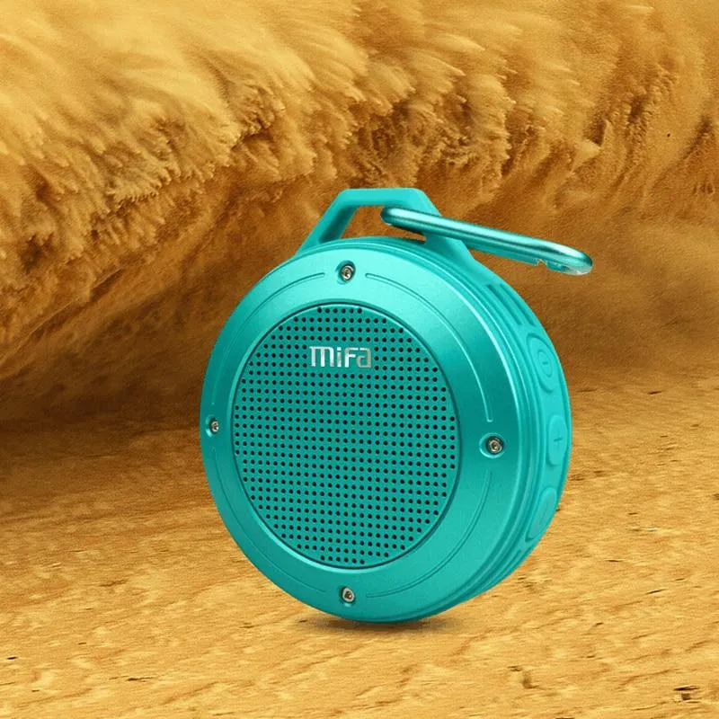MIFA Bluetooth-Lautsprecher Tragbarer kabelloser Bluetooth-Stereolautsprecher mit Super-Bass-Treiber/eingebautem Mikrofon