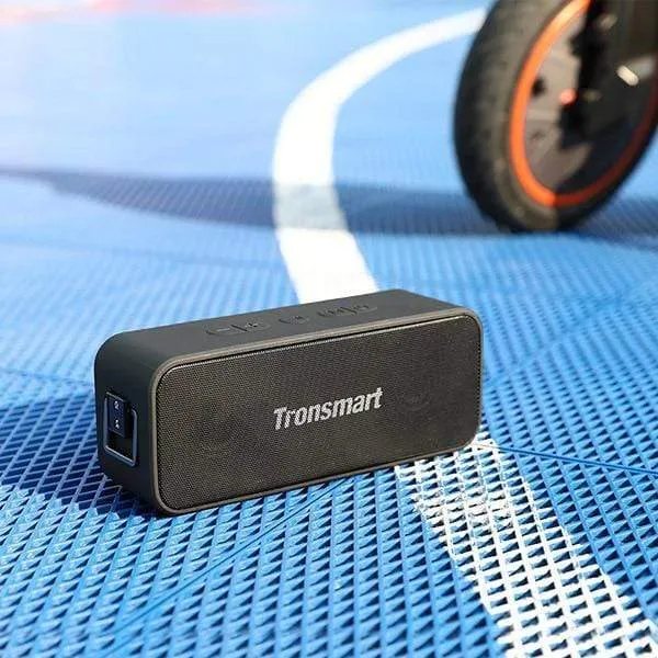 Tronsmart T2 Plus Bluetooth 5.0-Lautsprecher, 20 W, tragbarer Lautsprecher, 24-Stunden-Säule, IPX7-Soundbar mit NFC, Sprachassistent, Micro SD