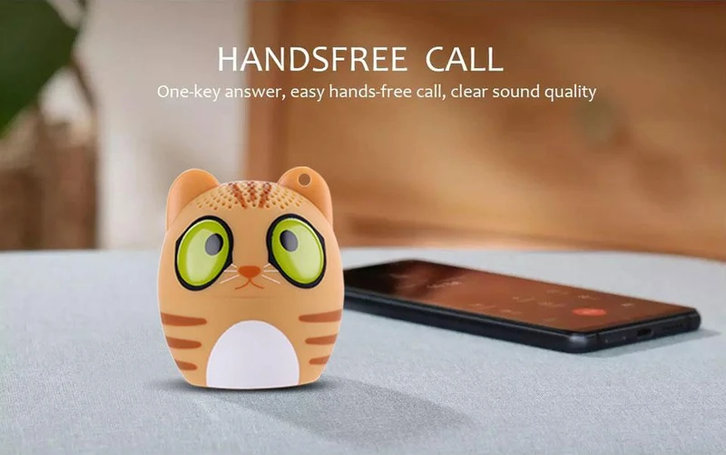 Drahtloser Bluetooth-Lautsprecher, Mini-Bluetooth-Lautsprecherbox, tragbarer Haustierlautsprecher Hifi-Musik, Bluetooth-Lautsprecher für Outdoor-Soundbox