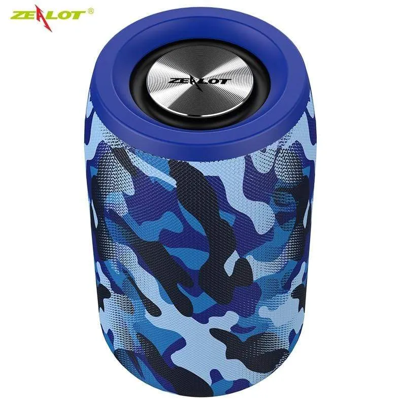 ZEALOT S32 Drahtloser Bluetooth-Lautsprecher, tragbarer Mini-HIFI-Subwoofer-Lautsprecher mit FM-Radiosäule, unterstützt TF, TWS, USB-Flash-Laufwerk