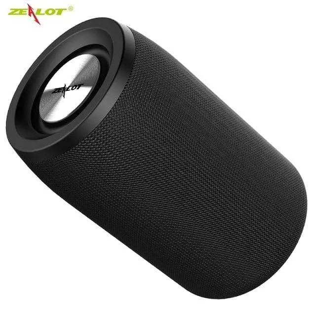 ZEALOT S32 Drahtloser Bluetooth-Lautsprecher, tragbarer Mini-HIFI-Subwoofer-Lautsprecher mit FM-Radiosäule, unterstützt TF, TWS, USB-Flash-Laufwerk