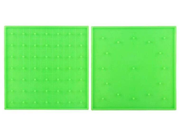 Kunststoff Nagelplatte Primäre Mathematik Nagelbrett Werkzeug Geometrie Demo Kinder Lernspielzeug Lehrinstrument Puzzle Spiel Spielzeug
