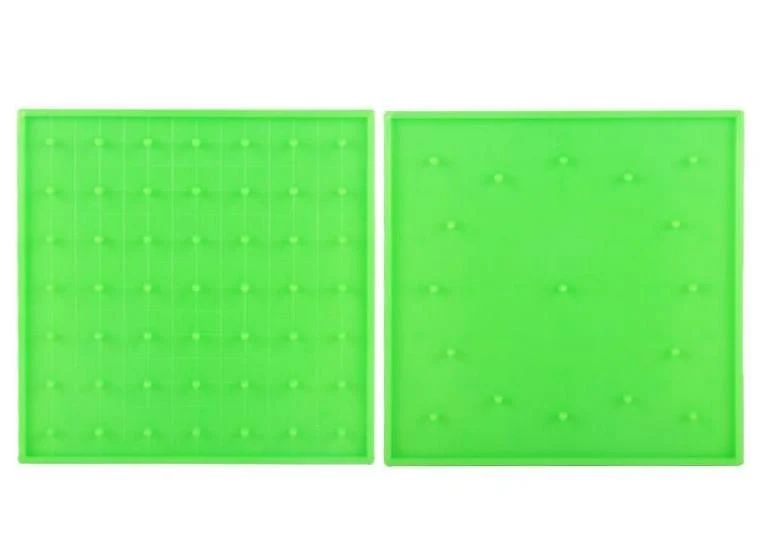 Kunststoff Nagelplatte Primäre Mathematik Nagelbrett Werkzeug Geometrie Demo Kinder Lernspielzeug Lehrinstrument Puzzle Spiel Spielzeug