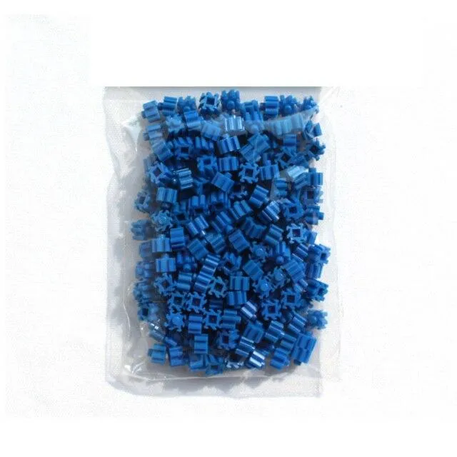 Mini Building Blocks DIY Brick 1x1Dots 200PCS 25Colors Lernspiele Spielzeug für Kinder Kompatibel mit Markenblöcken