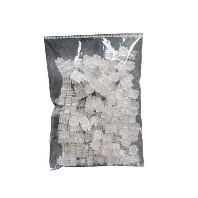 Mini Building Blocks DIY Brick 1x1Dots 200PCS 25Colors Lernspiele Spielzeug für Kinder Kompatibel mit Markenblöcken