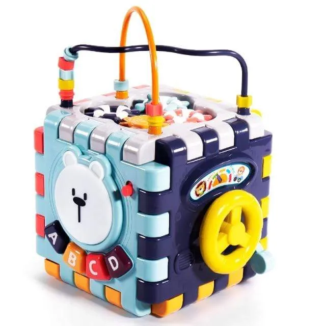 Baby Musik Block Spielzeug Box Neugeborenes Pädagogisches Newbron Interaktives Spiel 0 Monate Montessori Lernen Sensorische Rassel Kinderspielzeug