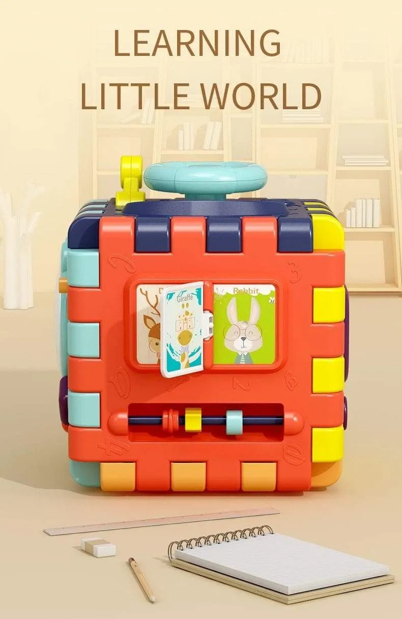 Baby Musik Block Spielzeug Box Neugeborenes Pädagogisches Newbron Interaktives Spiel 0 Monate Montessori Lernen Sensorische Rassel Kinderspielzeug