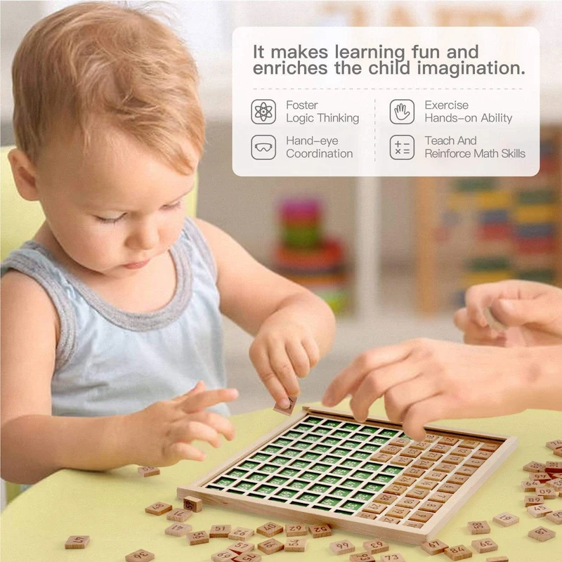 Robotime Montessori Pädagogisches Holzspielzeug Beschäftigt Bord Mathematik Lernwerkzeuge Kinder Kinder Vorschule Zählen Geometrie Spielzeug Gits