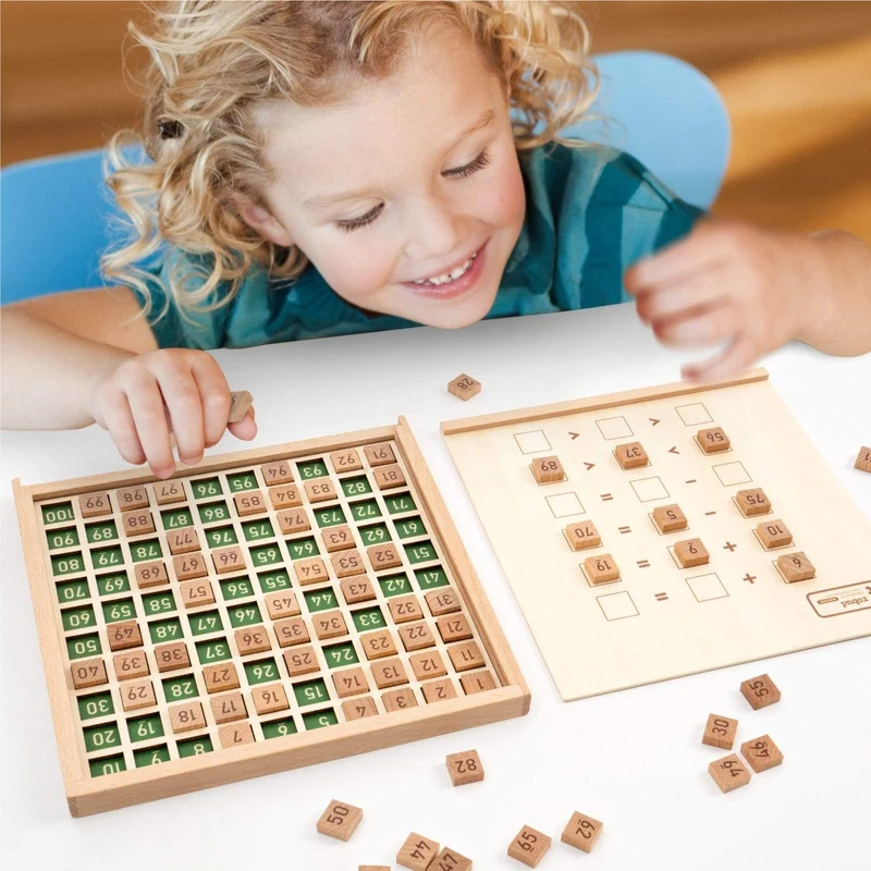 Robotime Montessori Pädagogisches Holzspielzeug Beschäftigt Bord Mathematik Lernwerkzeuge Kinder Kinder Vorschule Zählen Geometrie Spielzeug Gits