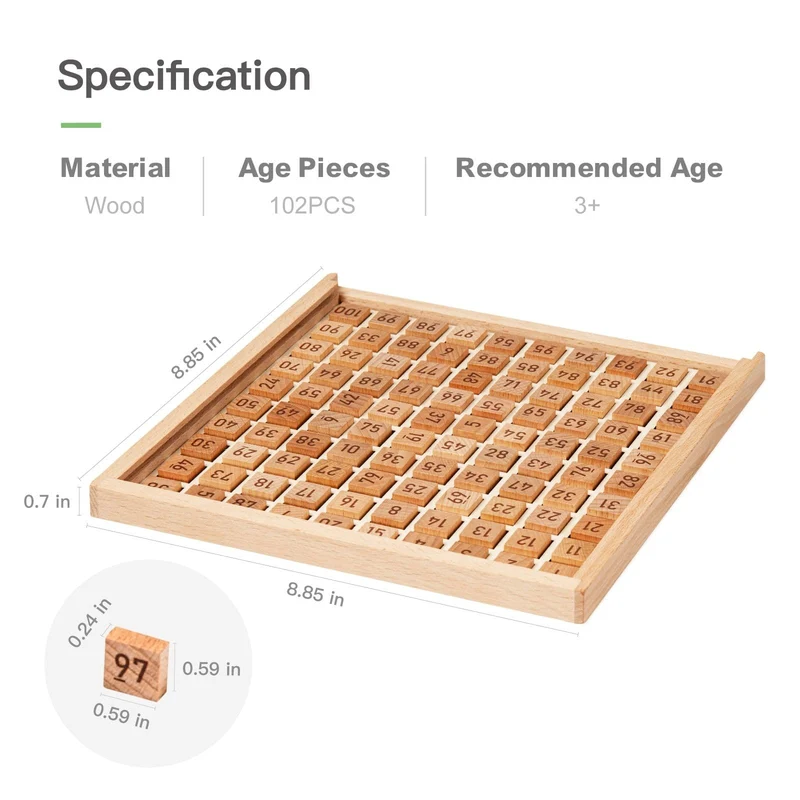 Robotime Montessori Pädagogisches Holzspielzeug Beschäftigt Bord Mathematik Lernwerkzeuge Kinder Kinder Vorschule Zählen Geometrie Spielzeug Gits