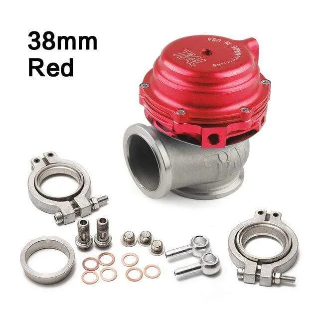 Universal 38mm externes Wastegate V-Band Flansch-Turbo-Wastegate für Supercharge Turbo Manifold mit Logo MV-S 38mm Wastegate