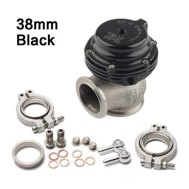 Universal 38mm externes Wastegate V-Band Flansch-Turbo-Wastegate für Supercharge Turbo Manifold mit Logo MV-S 38mm Wastegate