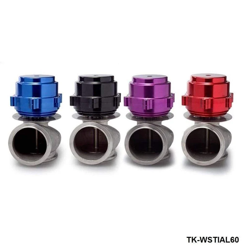 Racing Billet Aluminium Auto 60MM Vband V60 Flansch Turbo Wastegate Für BMW Subaru Honda TK-WSTIAL60