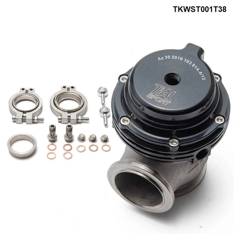 38mm V-Band Turbokrümmer Performance Externes Wastegate Kompaktstil TKWST001T38